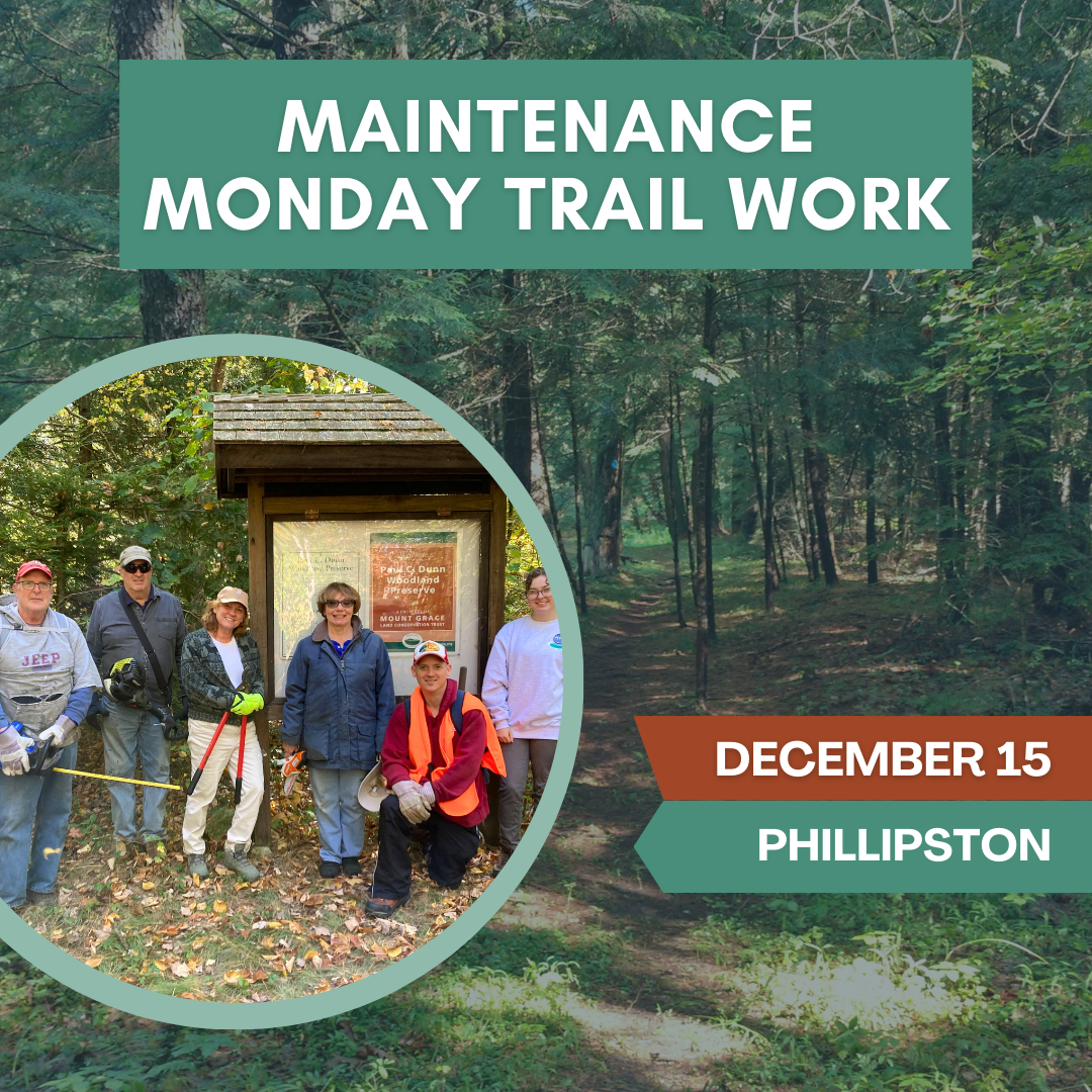 Maintenance Monday - Volunteer Trail Work